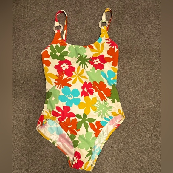 Dkny Other - DKNY Colorful Floral One Piece Swimsuit